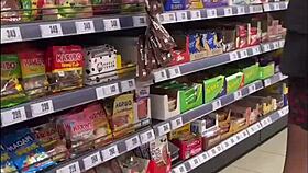 Sloppy Deepthroat Footjob and Rimming After Public Flashing and Risky Elevator Blowjob