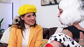 Donation Seduction With Charlie Valentine And Aubree Valentine