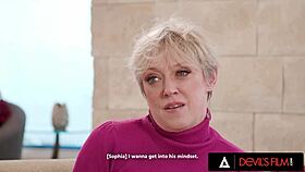 dee williams gives titty fuck while stepbae watches