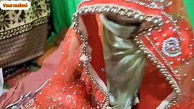 Indian Couple's Wedding Night Turns Into Rough Assfucking Session