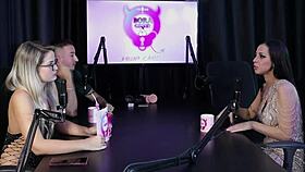 teen glamour bdsm in sheer red lingerie