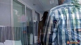 Milf pussy fucked and jizzed by Rome Major