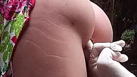 He comes from the street and immediately sucks the sex toy