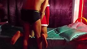 delicious christmas clip with friends