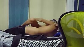 the first time the flight attendant dared to film a delicious clip