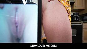 my curvy hot ginger stepmom sophia locke rides hard