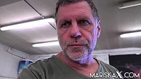 Mariskax Caroline Blindfolded and Double Dicked