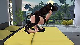 bbc vu presents intense interracial riding action