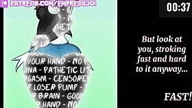 4 min joi challenge the beta censored humiliation femdom feet humiliation