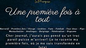Une première fois à tout - french audio porn futa