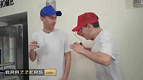 i let the housepainters cum on my tits and face