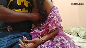 Amateur couple enjoys intimate moments at work