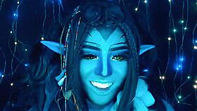 she spends her time dancing on webcam as avatar