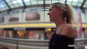 Czech Chick Tempted In Mall, Gets POV Fucked Hard.