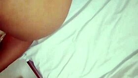 she asks, want to see my huge butt fucking in this hotel?