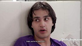 Step Mom Intervenes Step Son's Wankathon - Annie King 😏