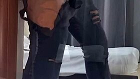 horny guy rips jeans jerks fast huge cock balls ass close up massive cumshot 😈💦