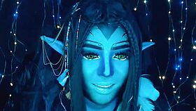 she spends her time dancing on webcam as avatar