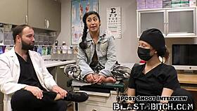 Jasmine Rose's Back Blasted With Cum In Nurse's POV Version