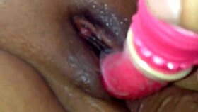 Lucy With Dildo Toys