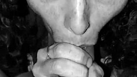 Rhonda Passionately Sucks My Cum