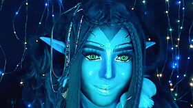 she spends her time dancing on webcam as avatar