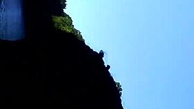 Interracial Public Bent Over Blowjob Doggystyle