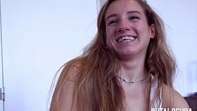 putalocura - follando muy guarro con la jovencita cachonda elisa sol despues de una charla, rough and wet