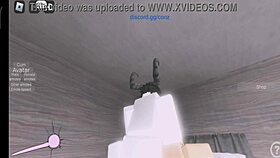 Blonde MILF FUCKED by MONSTER COCK DEVIL on ROBLOX