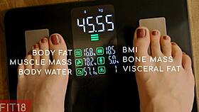 mia river, a cute flat chested teen, undergoes casting in bodysuit