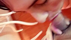 Candyboom fulfills fan requests with oral pleasure