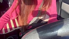 italian big tits milf artemisia love driving around and showing her big tits!