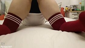 This slut gets her asshole pounded by BBC in interracial scene.