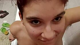 chiara, let me piss on your tits