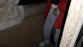 I caught my step-aunt masturbating and continued to watch her until she cum - lesbian illusion girls