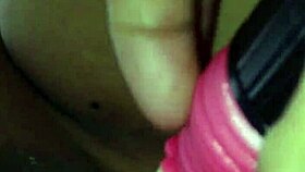 Lucy With Dildo Toys