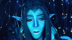 she spends her time dancing on webcam as avatar