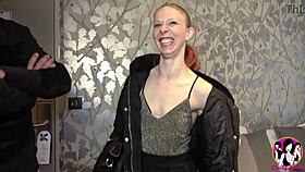 slim redhead slut really into anal sex