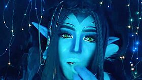 she spends her time dancing on webcam as avatar