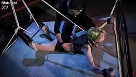 Astrid Gets Ass Spanked!