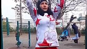 tildzo the serbian pornstar is trained to tease outdoors 😘