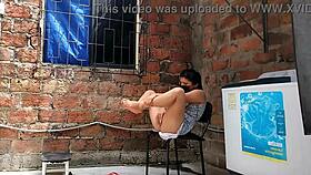 i secretly record my curvy neighbor fingering her pussy until she catches me watching