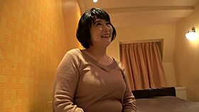 Is this treasured footage of a pregnant Japanese MILF in a hotel?