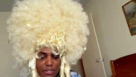 Amateur Ebony Blonde Ambition Ebony Edition Interracial Homemade