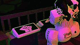 Taming My Snowbunny Friend With Big Black Cock