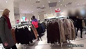 Seduced in hypermarket, stellar Czech sweetie gets POV poked with hardcore action