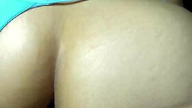 Homemade couple enjoys rough anal and creampie in dorm room