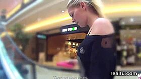 Czech Chick Tempted In Mall, Gets POV Fucked Hard.