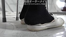 socks fetish involves feet and shoes in casual play