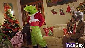 Victoria Camargo's Christmas Anal Fun
